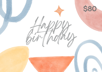 Happy Birthday Gift Card