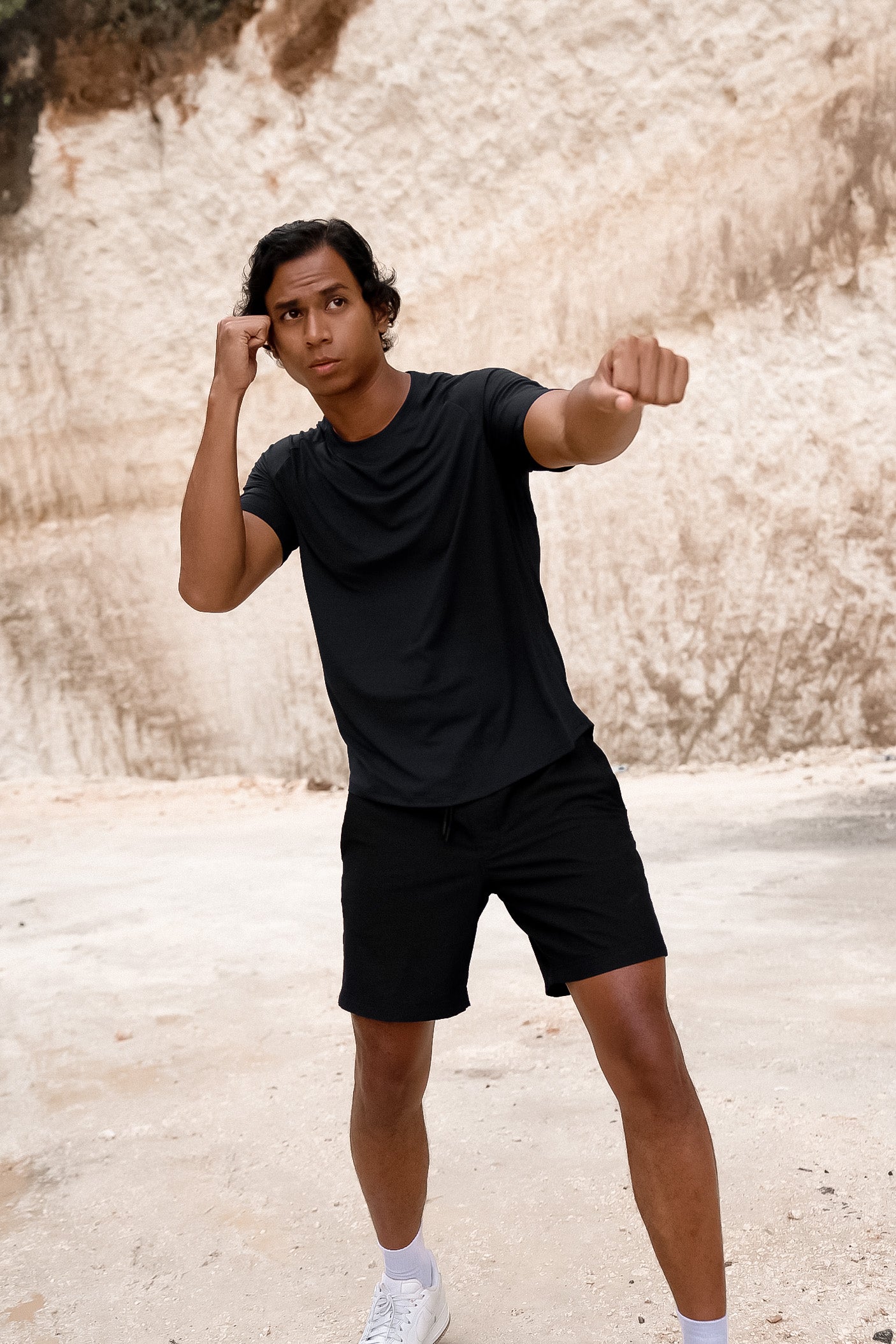 Surpass Limits Tee (Jet Black)