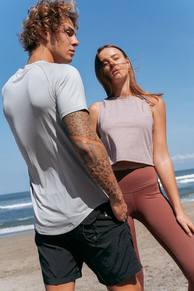 Surpass Limits Tee (Breeze)